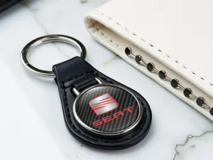 Seat Key Chains for Women Sturdy Leather Design Style